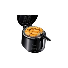 Tefal FF107810 2L Fryer - Powerful 1900W, Sleek Black Design for Perfectly Crispy Meals